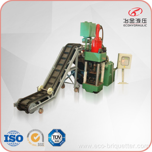 Vertical Hydraulic Press Briquetting for Steel Metal